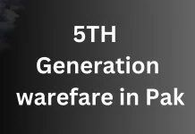 Combating 5th Generation Warfare in Pakistan: A Comprehensive Approach 5th Generation Warfare in Pakistan
