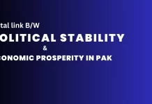 The Vital Link Between Political Stability and Economic Prosperity in Pakistan political stability