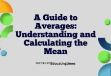 A Guide to Averages: Understanding and Calculating the Mean Average Word problems