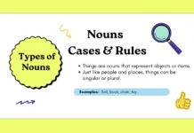 Understanding Nouns: Types, Cases, and Rules Noun
