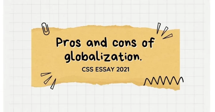 Pros and Cons of Globalization