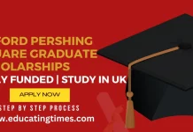 Oxford Pershing Square Graduate Scholarships 2024-2025 Oxford Pershing Square Graduate Scholarships
